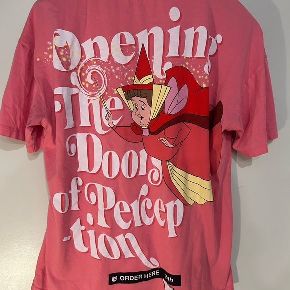 Zara X Disney Collab Sleeping Beauty Graphic Tee - Fairy God Mother Flora - Picture 3 of 3